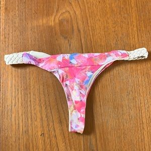 San Lorenzo braided bikini bottom